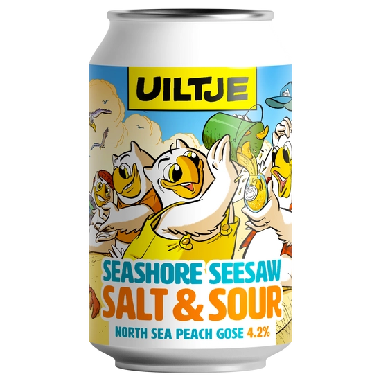 Uiltje Brewing Company Seashore Seesaw Salt & Sour Gose 4,2% 330ml