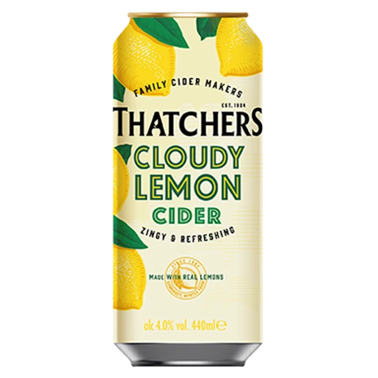 Thatchers Cloudy Lemon Cider doboz 4% 440ml DRS
