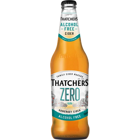 Thatchers Zero Cider üveg 0% 500ml (alkoholmentes) DRS