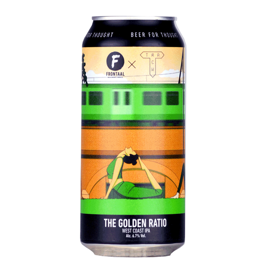 Frontaal Brewing x Track Golden Ratio West Coast IPA 6,7% 440ml