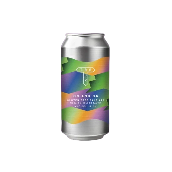 Track On and On Gluten Free Pale Ale 5,3% 440ml DRS