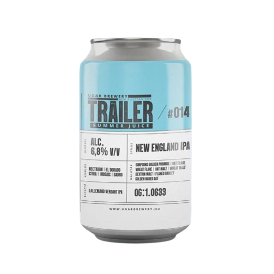 Ugar Brewery Trailer 014 NEIPA 6,8% 330ml
