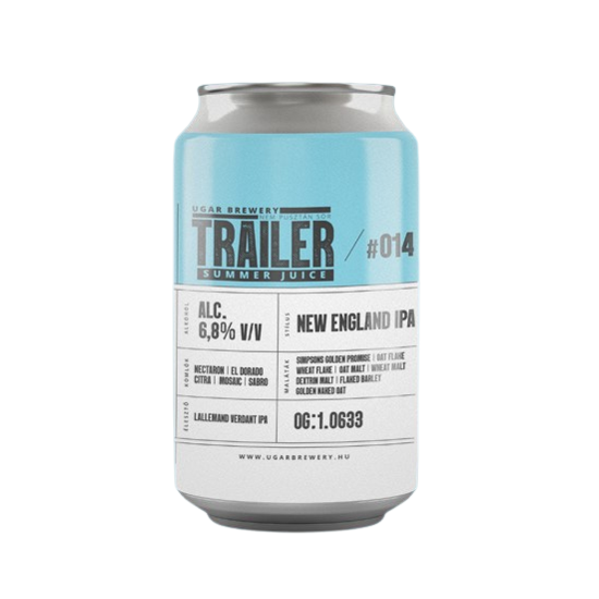 Ugar Brewery Trailer 014 NEIPA 6,8% 330ml