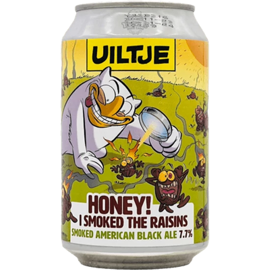 Uiltje Brewing Company Honey I Smoked The Raisins! Ale 7,7% 330ml