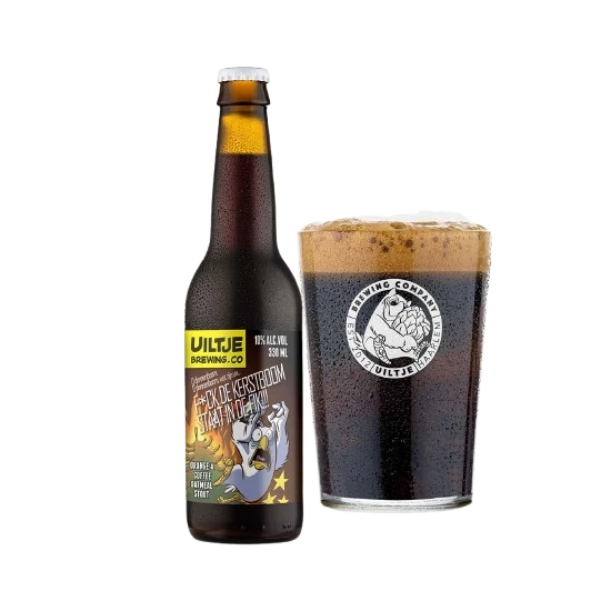 Uiltje Brewing Company F*ck The Xmastree Is On Fire Stout üveg 10% 330ml DRS