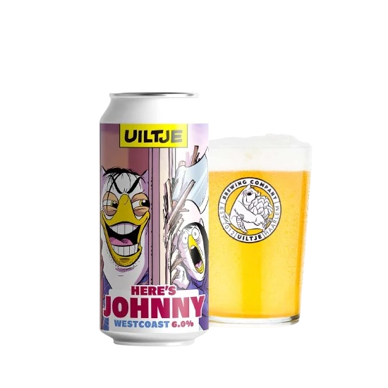 Uiltje Brewing Company Here's Johnny!  IPA 6% 440ml DRS