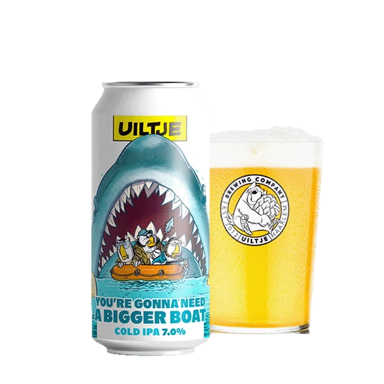 Uiltje Brewing Company You're Gonna Need a Bigger Boat IPA 7% 440ml DRS