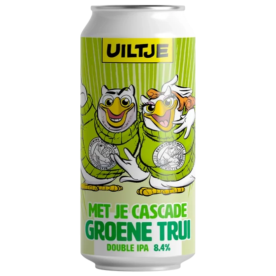 Uiltje Brewing Company Cascade Green Sweater Double IPA 8,4% 440ml