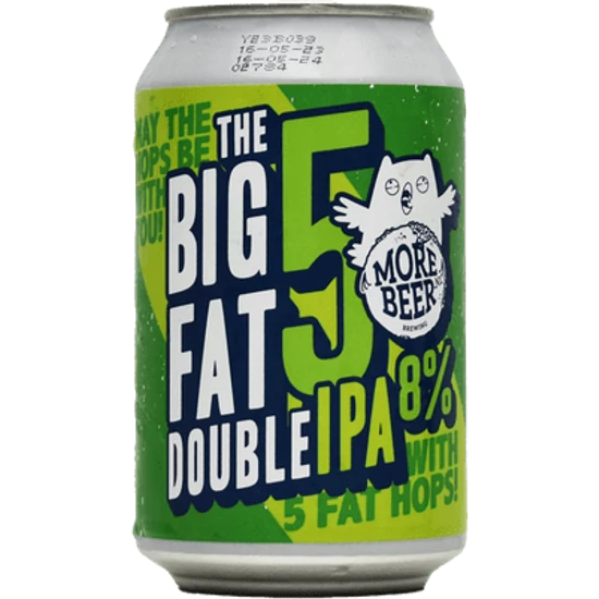 Uiltje Brewing Company The Big Fat 5 Double IPA 8% 330ml