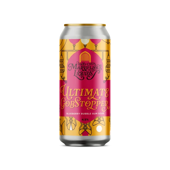 Vault City Ultimate Gobstopper - Bursting Blueberry Bubble Gum 4,5% 440ml DRS