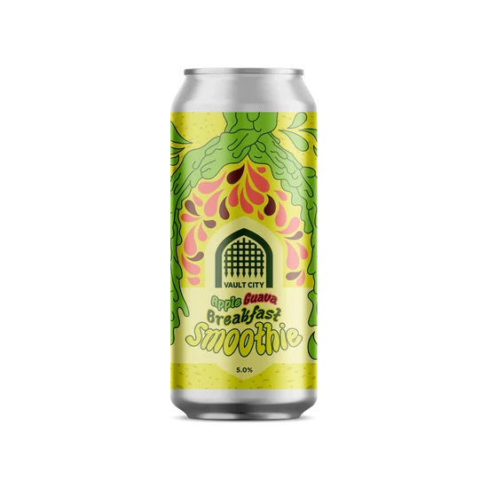 Vault City Apple Guava Breakfast Smoothie 5% 440ml DRS