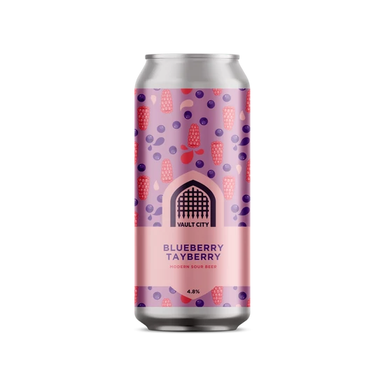 Vault City Blueberry Tayberry 4,8% 440ml DRS
