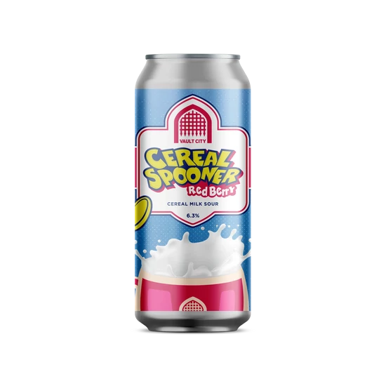Vault City Cereal Spooner Red Berry Cereal Milk Sour 6,3% 440ml