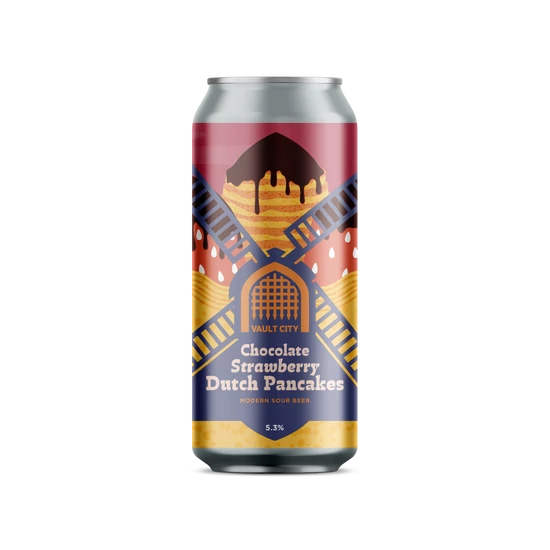 Vault City Chocolate Strawberry Dutch Pancakes 5,3% 440ml