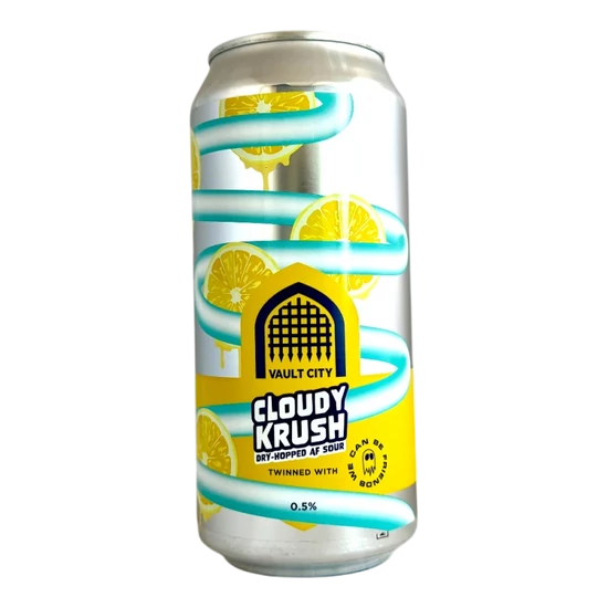 Vault City Cloudy Krush Dry-Hopped AF 0,5% 440ml DRS