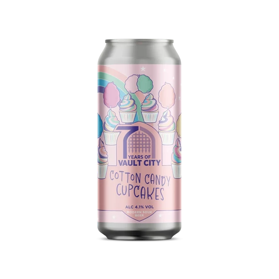 Vault City Cotton Candy Cupcakes 4,1% 440ml DRS