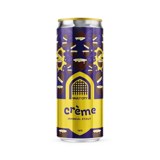 Vault City Creme Imperial Stout 14% 330ml DRS