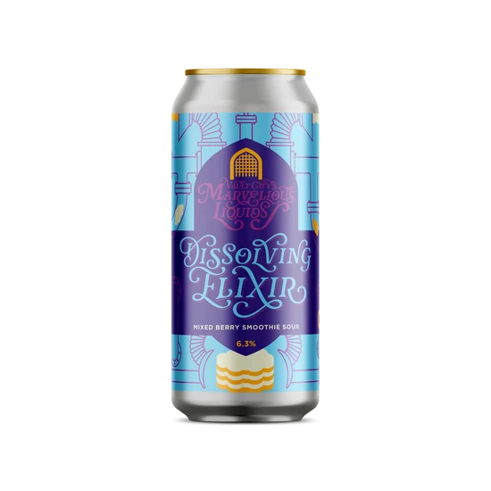 Vault City Dissolving Elixir - Thick Smoothie Sour Fusion 6,3% 440ml DRS