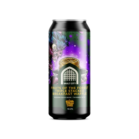 Vault City Fruits of the Forest Triple Stacked Breakfast Waffle 10,3% 440ml DRS