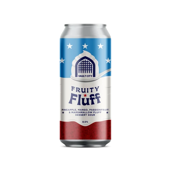 Vault City Fruity Fluff Tropical Dessert 8% 440ml DRS