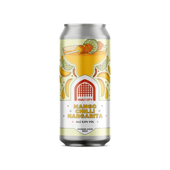 Vault City Mango Chilli Margarita 5% 440ml DRS