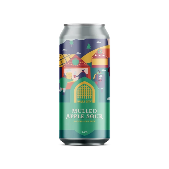 Vault City Mulled Apple Sour 5% 440ml