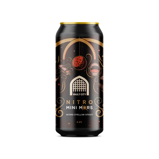 Vault City Nitro Mini Mars Stout 6,2% 440ml DRS