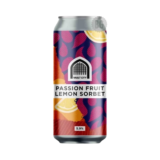 Vault City Passion Fruit Lemon Sorbet 5,9% 440ml