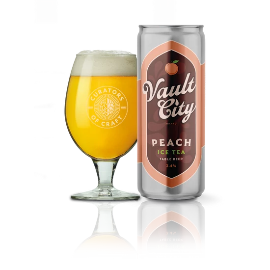 Vault City Peach Ice Tea Sour 3,4% 440ml