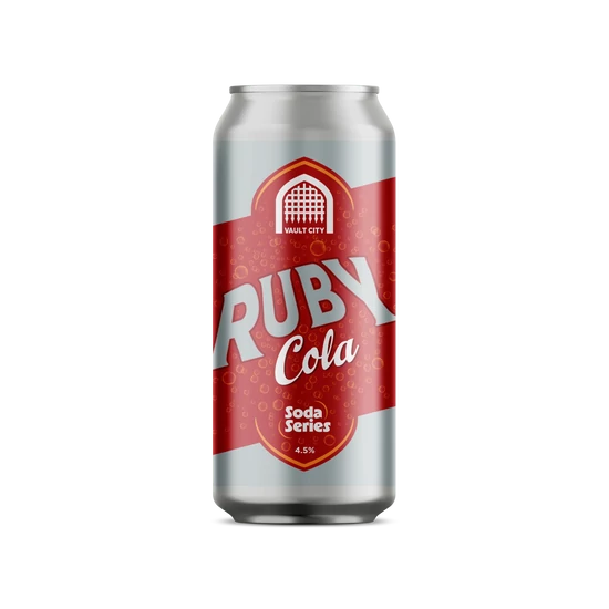 Vault City Ruby Cola  4,5% 440ml DRS