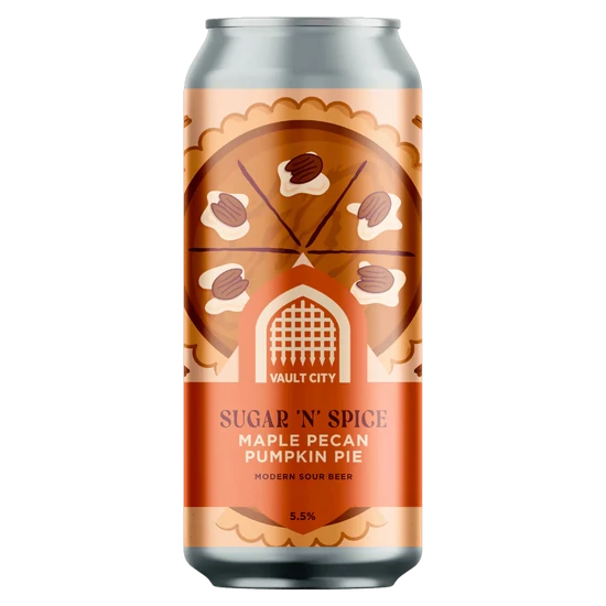 Vault City Sugar 'n' Spice Maple Pecan Pumpkin Pie Sour 5,5% 440ml