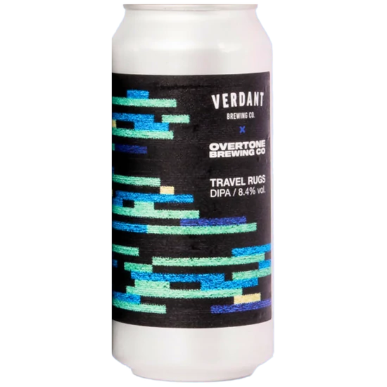 Verdant x Overtone Travel Rugs DIPA 8,4% 440ml