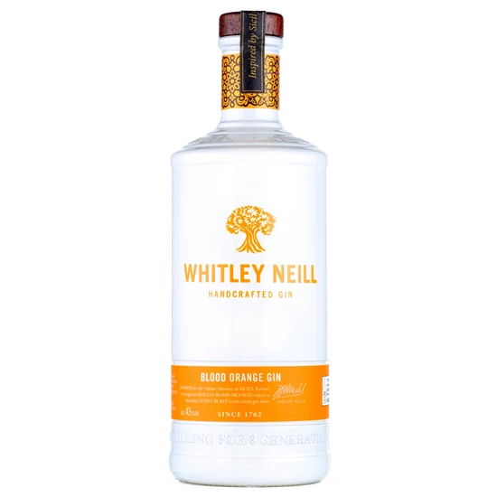 Whitley Neill Blood Orange Gin 43% 700ml
