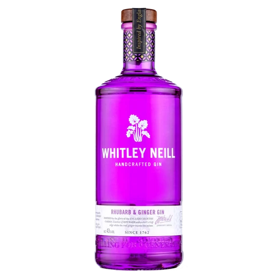 Whitley Neill Rhubarb & Ginger Gin 43% 700ml