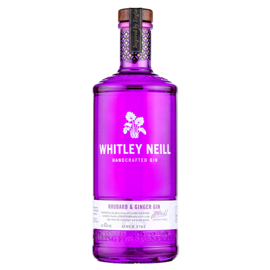 Whitley Neill Rhubarb & Ginger Gin 43% 700ml