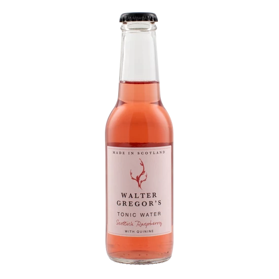 Walter Gregor's Scottish Raspberry Tonic Water 200ml DRS