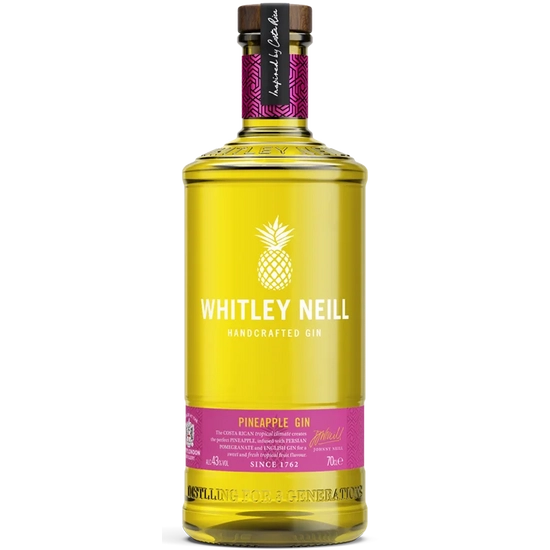 Whitley Neill Pineapple Gin 43% 700ml