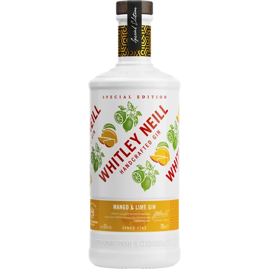 Whitley Neill Mango & Lime Gin 43% 700ml