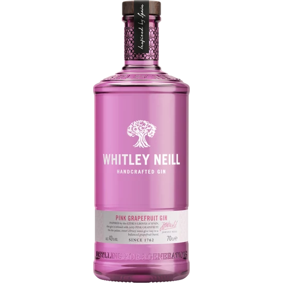 Whitley Neill Pink Grapefruit Gin 43% 700ml