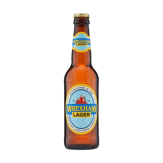 Wrexham Lager 4% 330ml