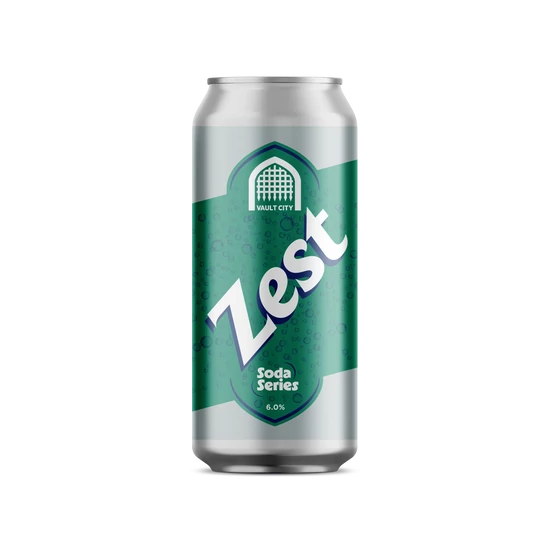 Vault City Zest - Refreshing Lemon, Lime Flavor 6% 440ml DRS
