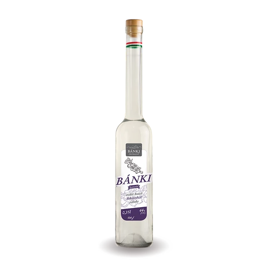 Bánki Pálinkaház Fekete ribizli pálinka 44% 0,35L