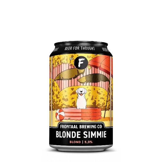 Frontaal Brewing Blonde Simmie Blond 5% 330ml