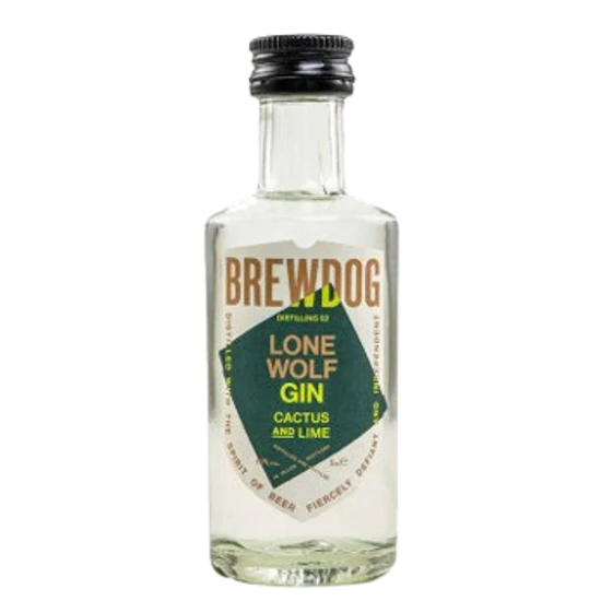 BrewDog Distilling Miniature Lonewolf Cactus & Lime Gin 40% 50ml