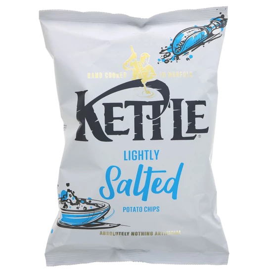 chips Kettle Lightly Salted 130g (enyhén sózott)