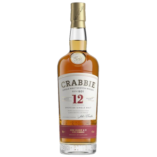 Crabbie 12 Years Old Speyside Single Malt Scotch Whisky 40% 700ml