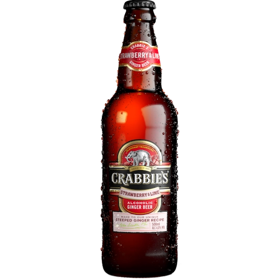 Crabbies Strawberry & Lime 4% 500ml