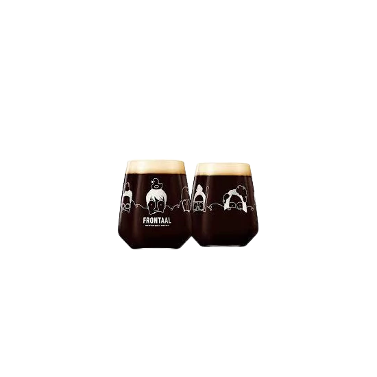 pohár Frontaal Brewing fehér 490ml