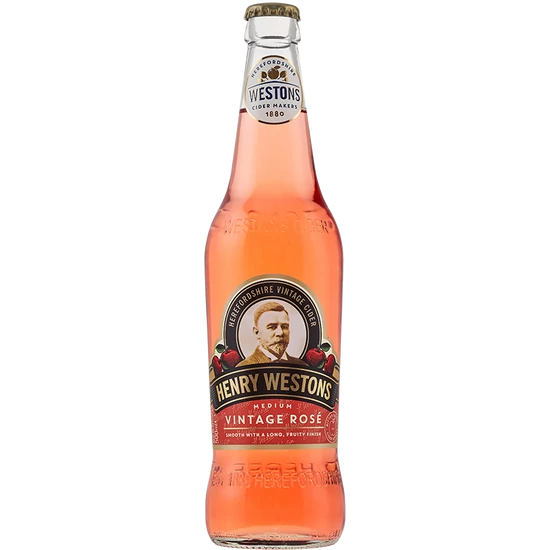 Henry Westons Vintage Rose Cider 5,5% 500ml