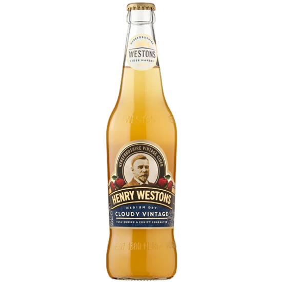 Henry Westons Cloudy Vintage Cider 7,3% 500ml